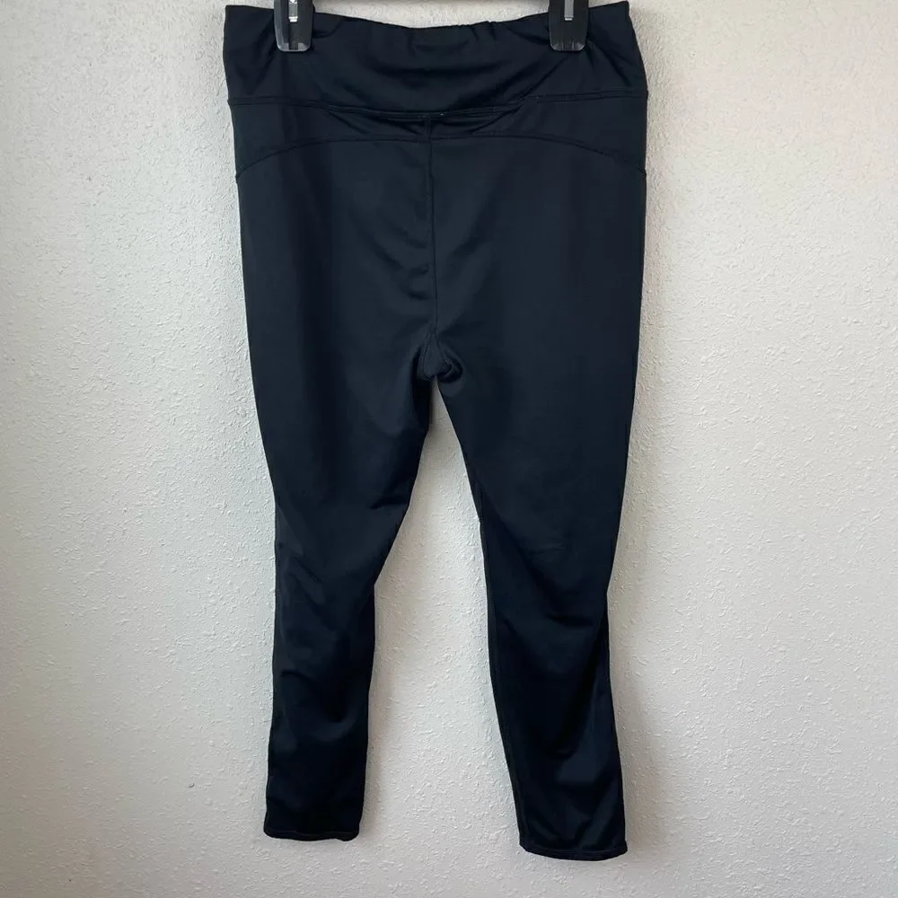 CuddlDuds Black Leggings Size L